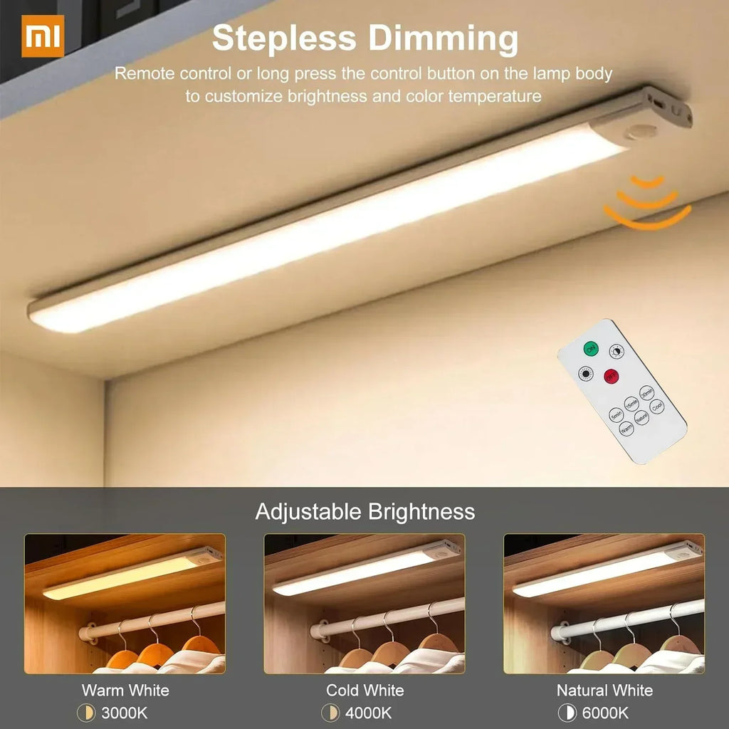 Xiaomi kabelloses LED-Nachtlicht mit Bewegungssensor, USB-Aufladung, Fernbedienung