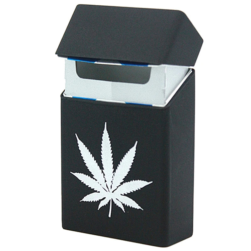 Zigarettenetui aus Silikon in Totenkopfform, Fassungsvermögen: 20 Zigaretten, für Damen und Herren