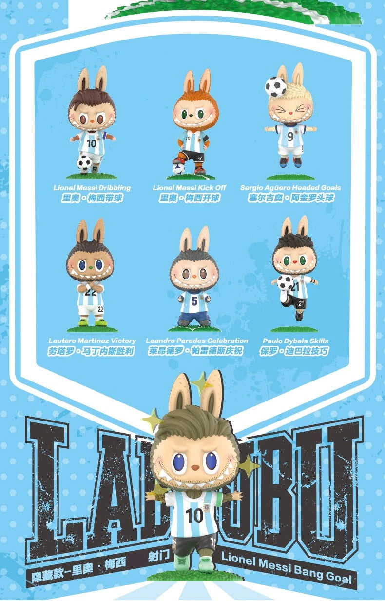 Pop Mart Labubu Blind Box Asociacion Del Futbol Argentino 8 Cm Figurine Officielle by LSDLBoutique.ch