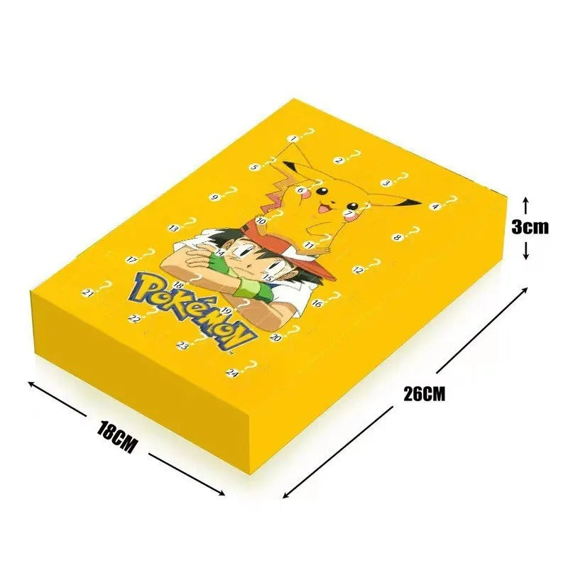 Bandai Calendrier De L Avent Pokémon 24 Figurines Pikachu Et Amis Pret A Jouer Exposer by LSDLBoutique.ch