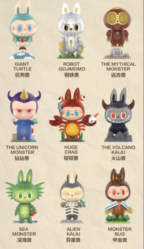 Pop Mart Labubu Monster Elf PVC Figur Blindbox