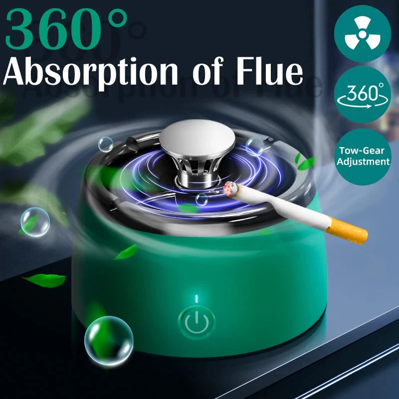 USB Air Purifier Ashtray for Home and Office