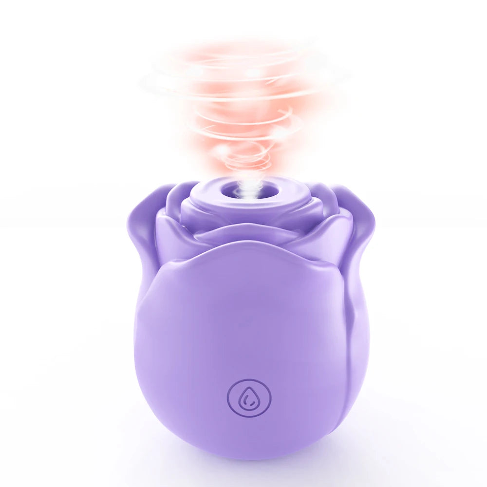 Stimulateur Clitoridien Rose 2 En 1 Succion Et Pulsation Puissante En Silicone Médical Compact Et Élégant by LSDLBoutique