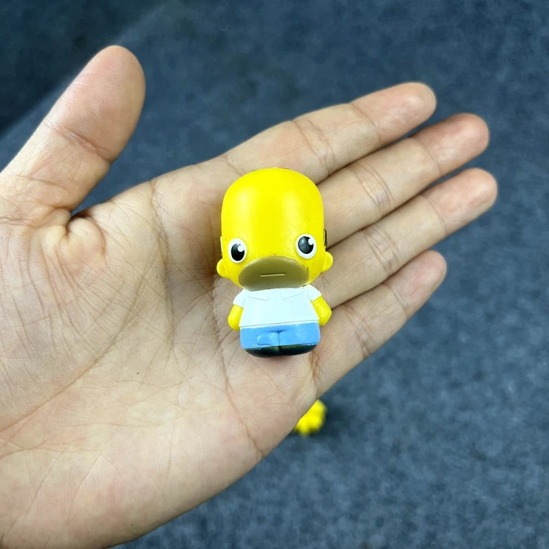 Simpsonas Bart Maggie Lisa Marge Zones er Figures, Décoration de gâteau de fête d'anniversaire, Figurines d'anime en PVC, Jouets pour enfants by LSDLBoutique.ch