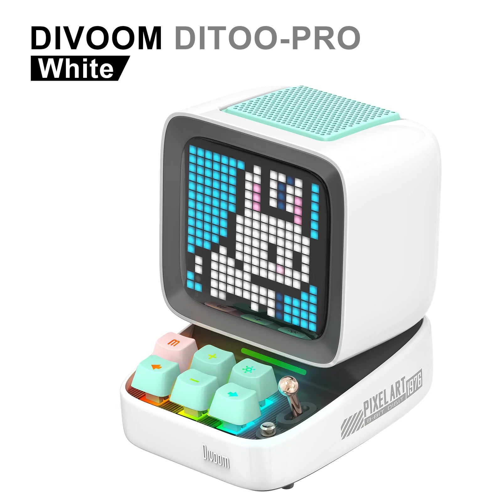 Divoom Ditoo Pro Haut Parleur Portable Pixel Art LED Rose