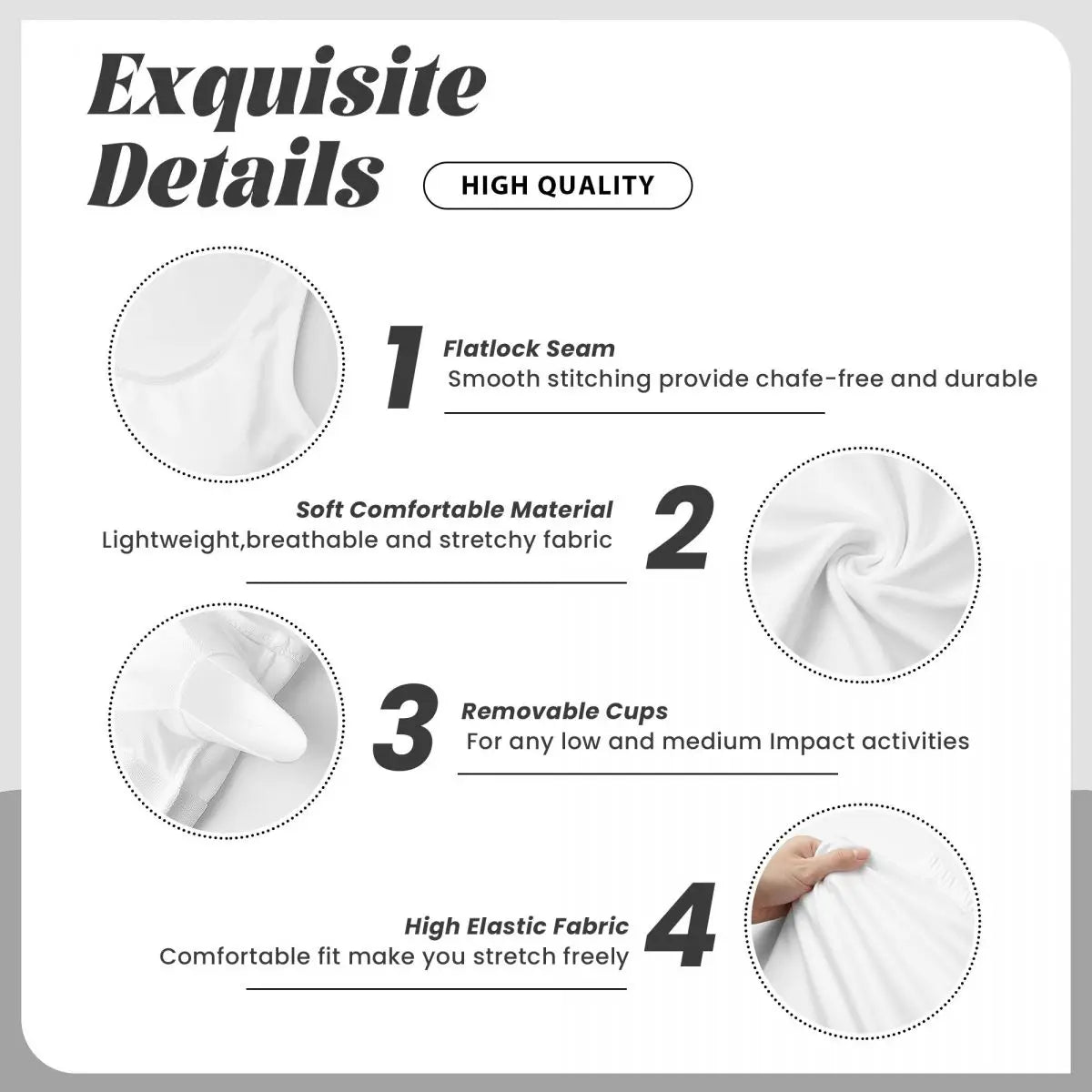 Soutien-Gorge De Sport Rose Avec Motif Fraise Imprimé