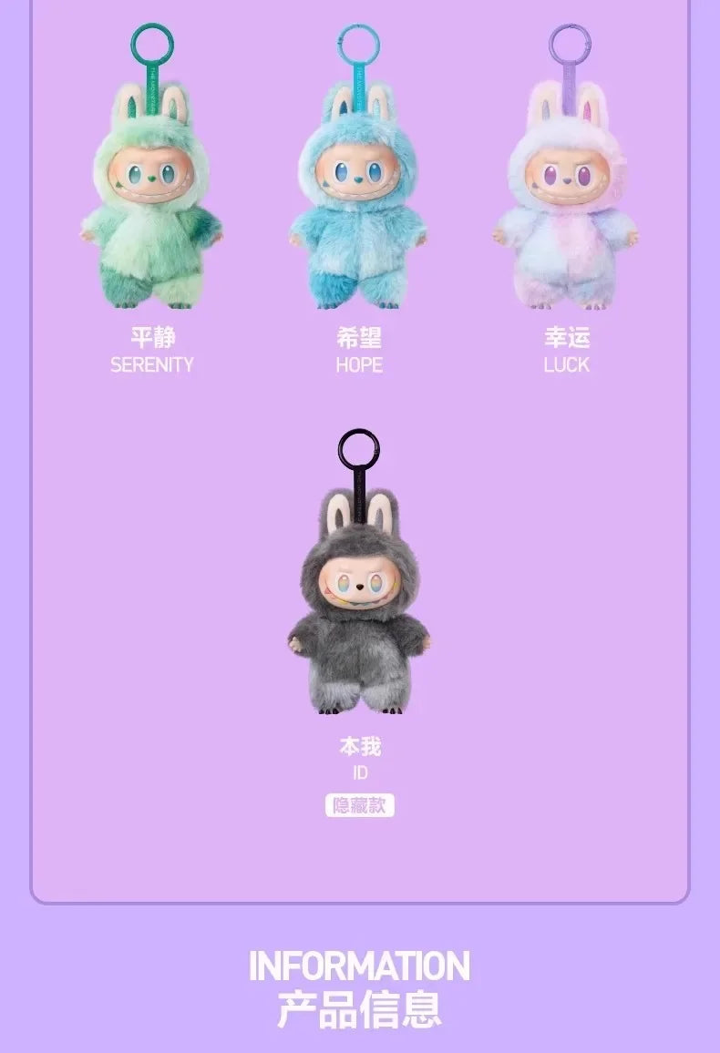 Pop Mart Labubu Big Into Energy Plüsch-Schlüsselanhänger 17 cm