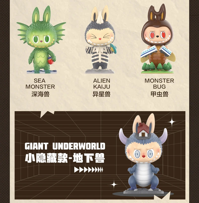 Pop Mart Labubu Monster Elf PVC Figur Blindbox