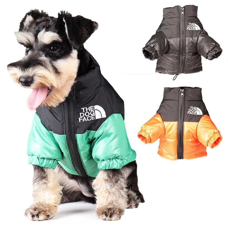 The Dog Face Veste Pour Chien Coupe Vent Polyester Vert