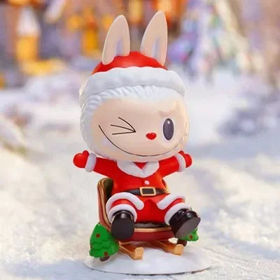 Pop Mart Labubu Let’s Christmas Figurine Mystère en PVC 8 cm Kawaii Collection Noel by LSDLBoutique.ch