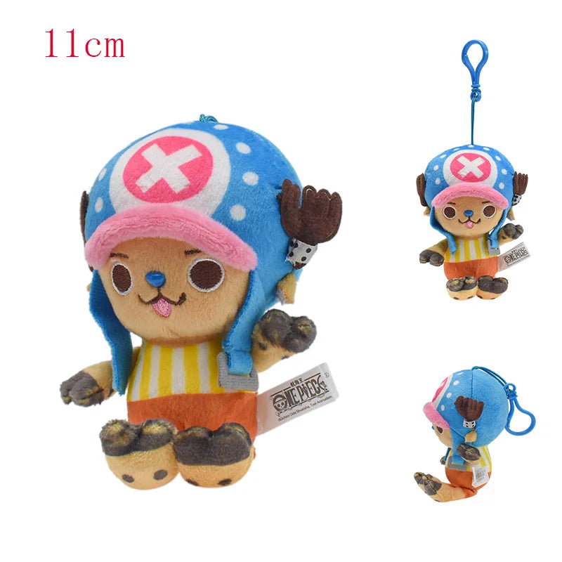 Peluche One Piece – Personnages des Straw Hat Pirates – Mini Tony Chopper et Compagnons