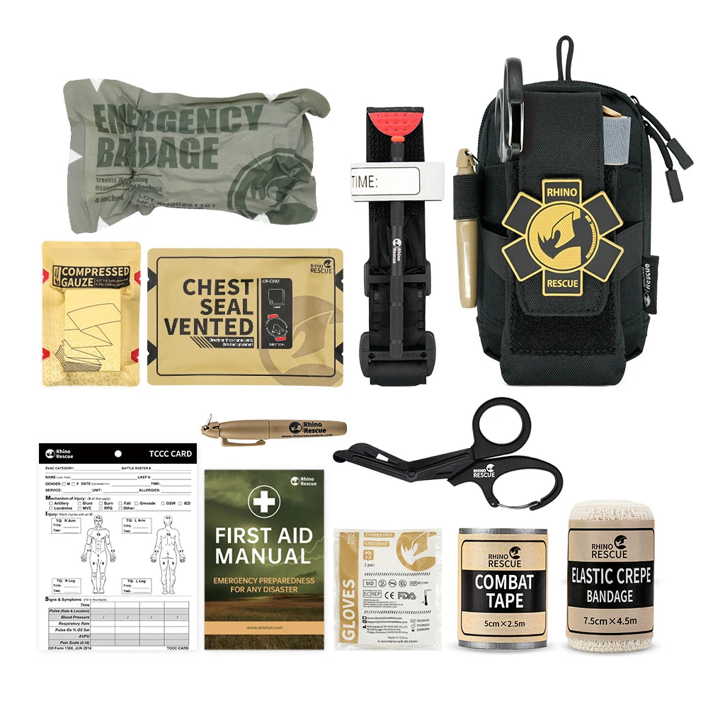 Rhino Rescue Erste-Hilfe-EDC-MOLLE-Camping-Set
