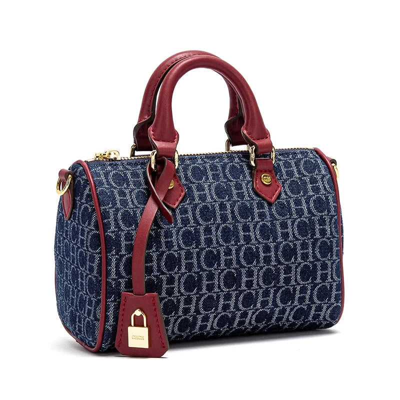 Sac messager femme forme selle – Motif lettre - LSDLBoutique