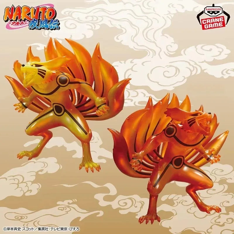 Bandai Original BANPRESTO Anime Naruto Shippūden Kurama Kyuubi PVC Figure Sammeln Modell Spielzeug Geschenk