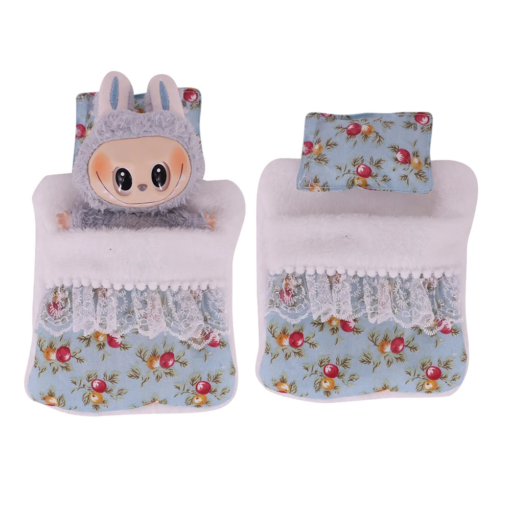 Labubu Sac De Couchage Pour Poupées 15 17 Cm Floral Imprimé Confortable Accessoire Lit Et Jeu Beaux Jouets by LSDLBoutique.ch
