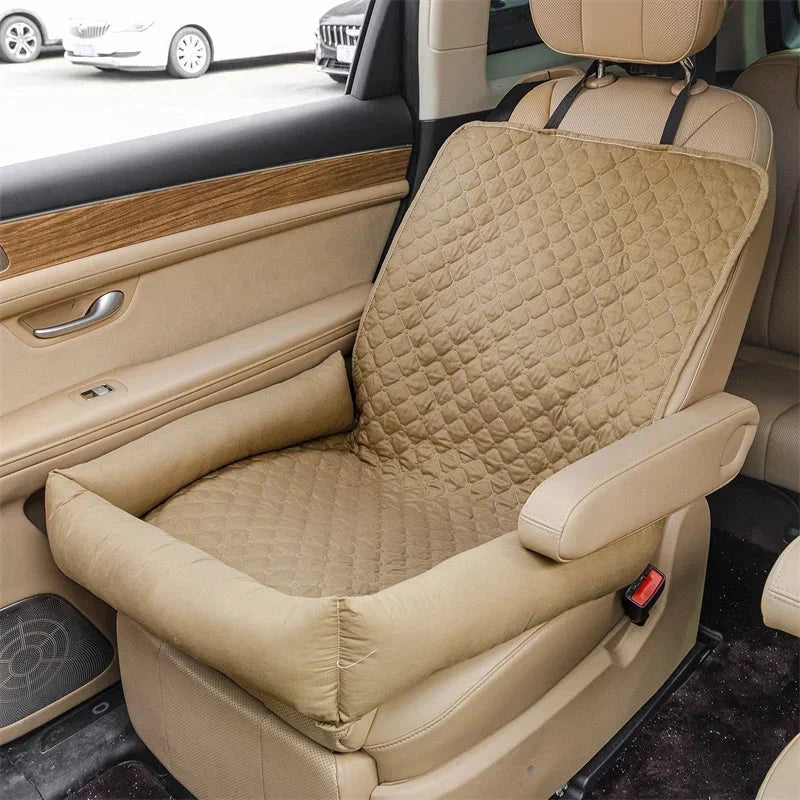 Wasserdichter Autositzbezug, graues Nylon, schmutzabweisend