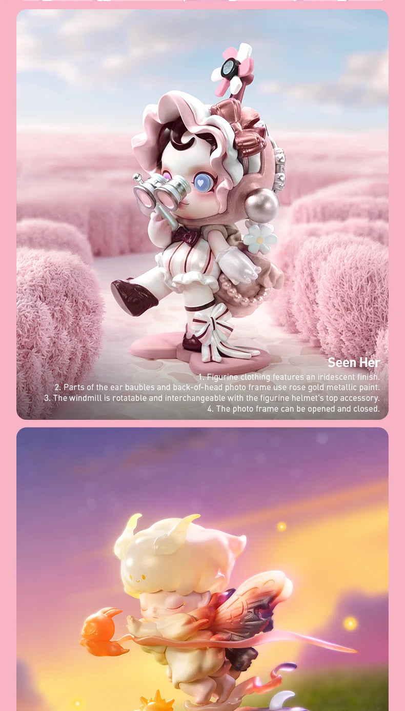 POP MART Mokoko Figur PV Blind Box Kawaii Kollektion