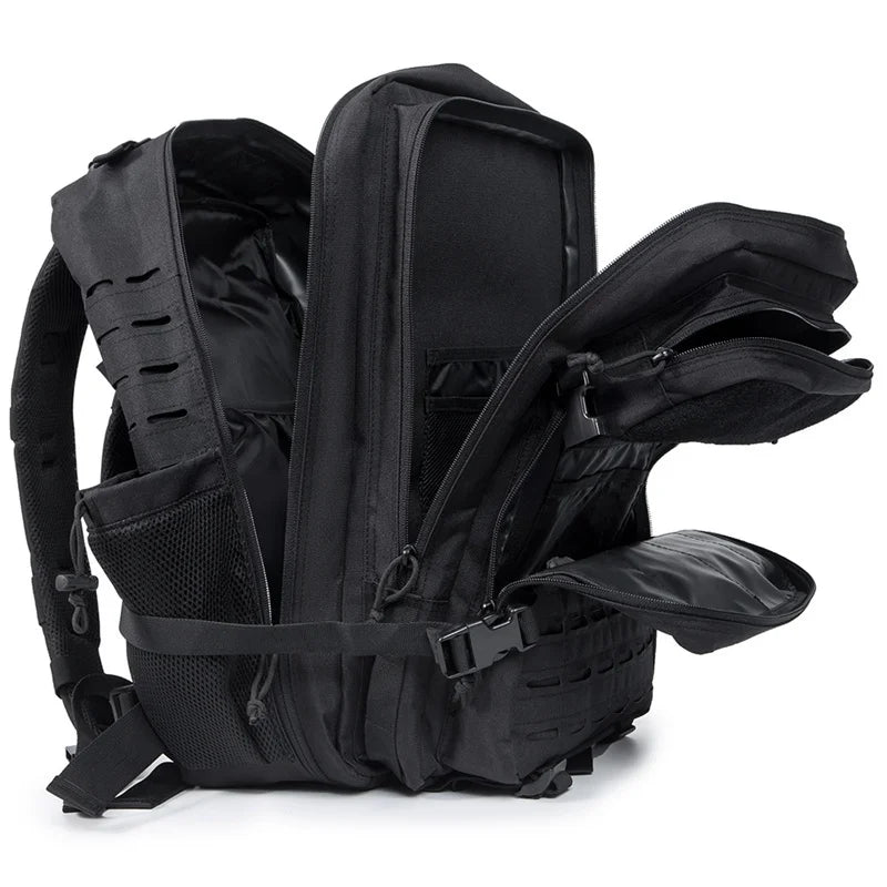 DulBackpack MOLLE-Rucksack, Tarngrau, 45 l