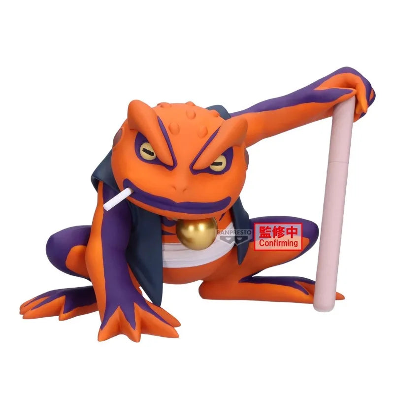 Bandai Original Banpresto Anime Naruto Shippuden Gamakichi PVC Sammlerfigur Modell Spielzeug Geschenke