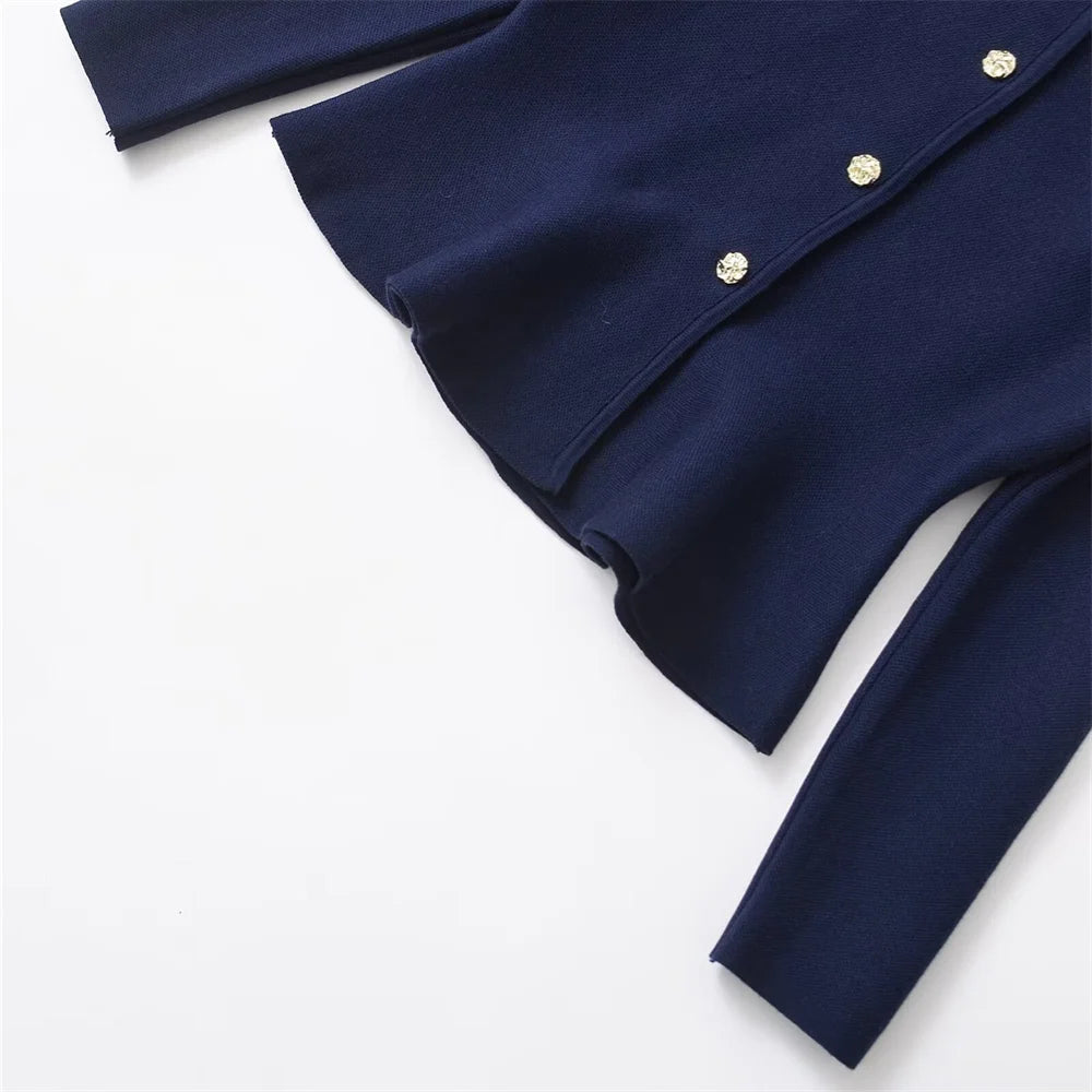 Veste Courte Boutonnée pour Femme Polyester Léger Style Épuré Printemps Été Élégante et Minimaliste by LSDLBoutique