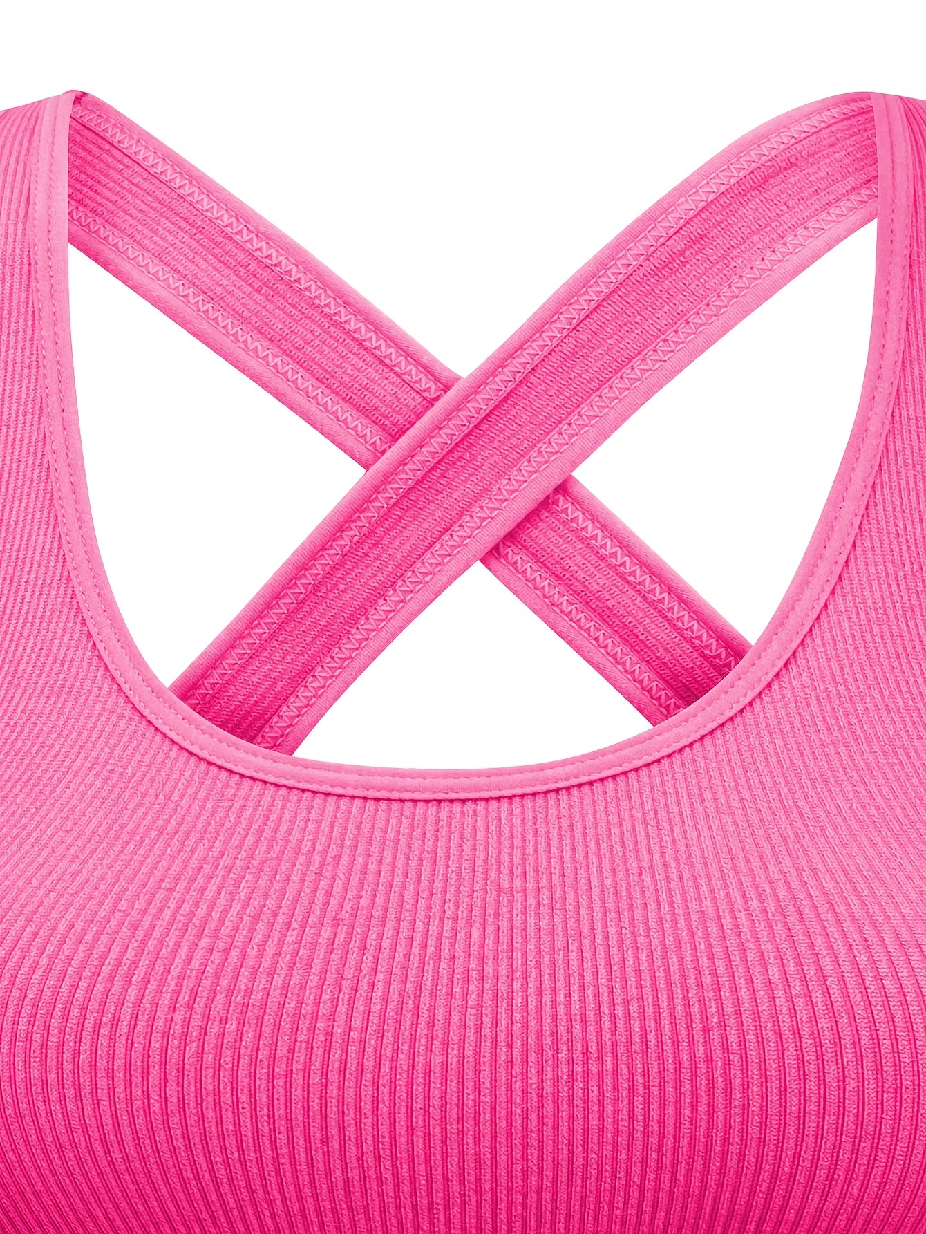 Lot De 6 Brassières De Sport Femme Dos Croisé Bretelles Réglables Maintien Confort Pour Yoga Pilates Course Détente by LSDLBoutique.ch