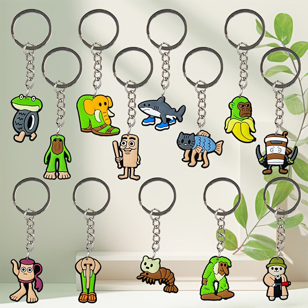 Set Porte-Clés Italian Brainrot – 13 ou 26 Figurines Sahur & Tralalero by LSDLBoutique.ch