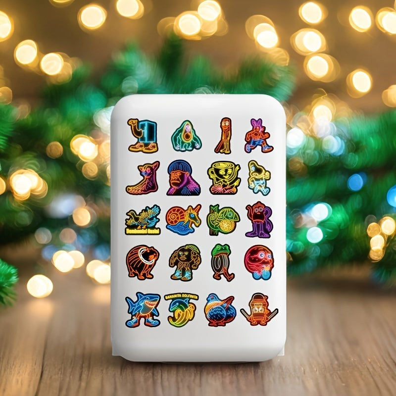 Stickers Cartoon 50pcs ou 250pcs – Effet Néon Italian Brainrot - Roblox by LSDLBoutique.ch