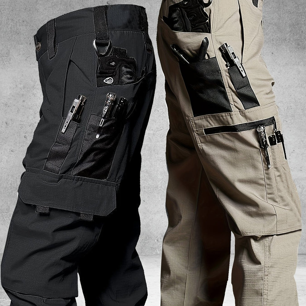 TactiPro – Lot de 2 Pantalons Cargo Tactiques Homme, Multi-Poches Résistants by LSDLBoutique.ch