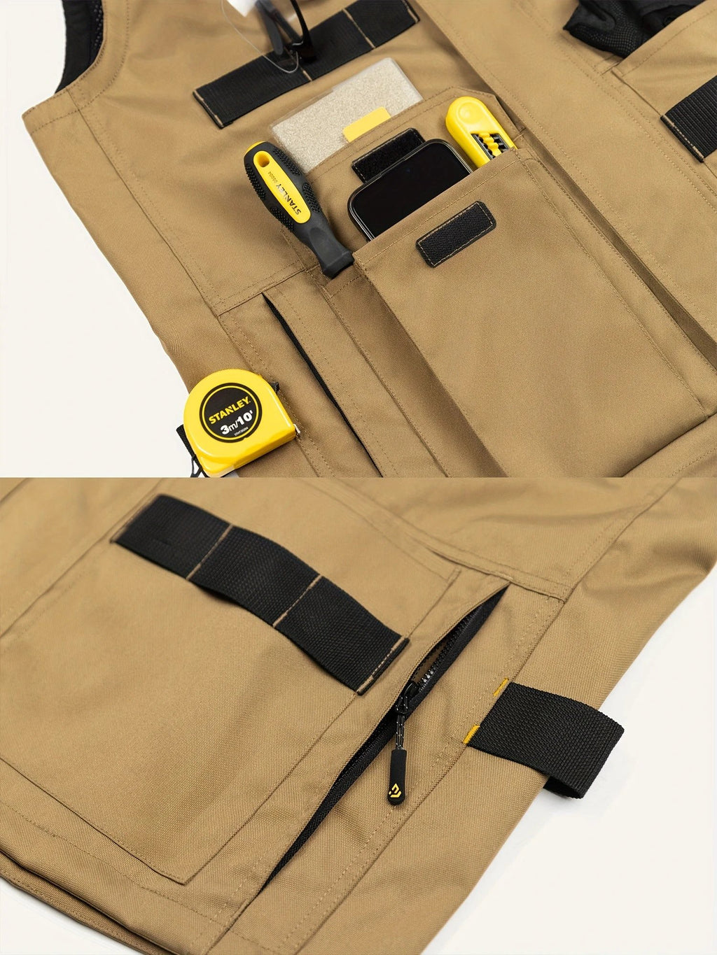 Jingmo – Gilet de Travail Multi-Poches Homme, Outdoor Toutes Saisons by LSDLBoutique.ch