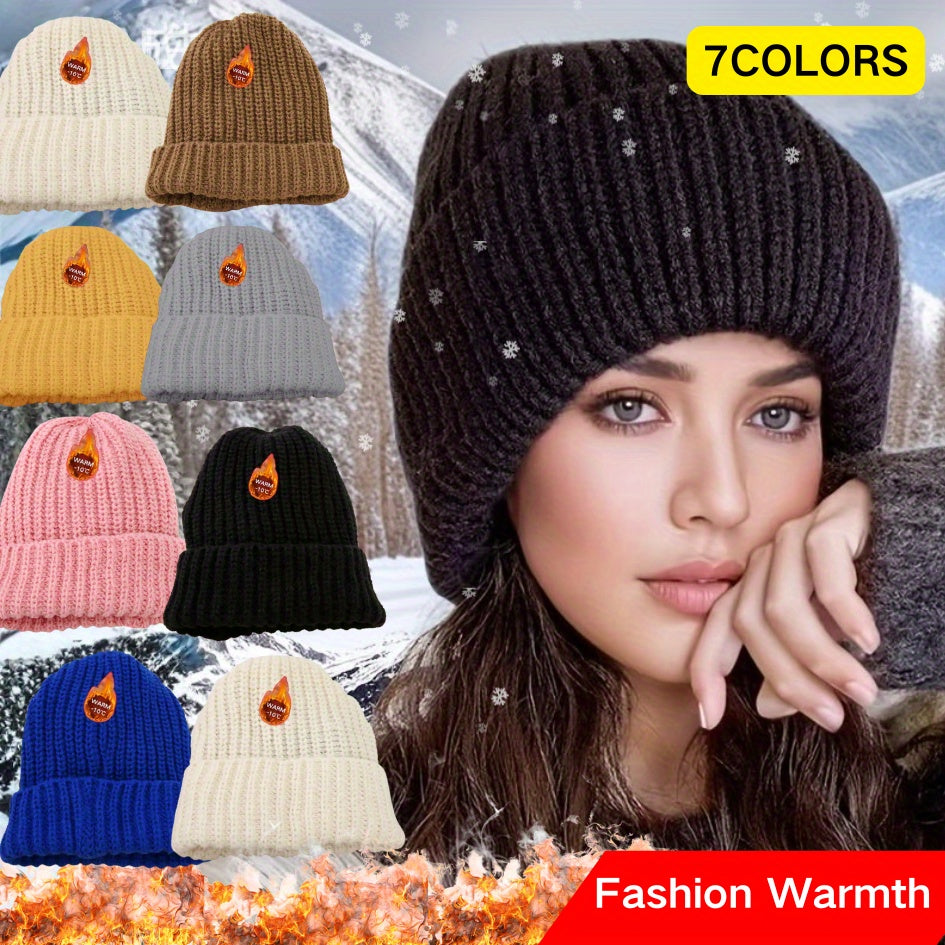 Bonnet Hiver Unisexe 7 Couleurs Maille Jacquard Chaud Respirant Savoir Faire Authentique Conçu Pour Toutes Morphologies by LSDLBoutique.ch