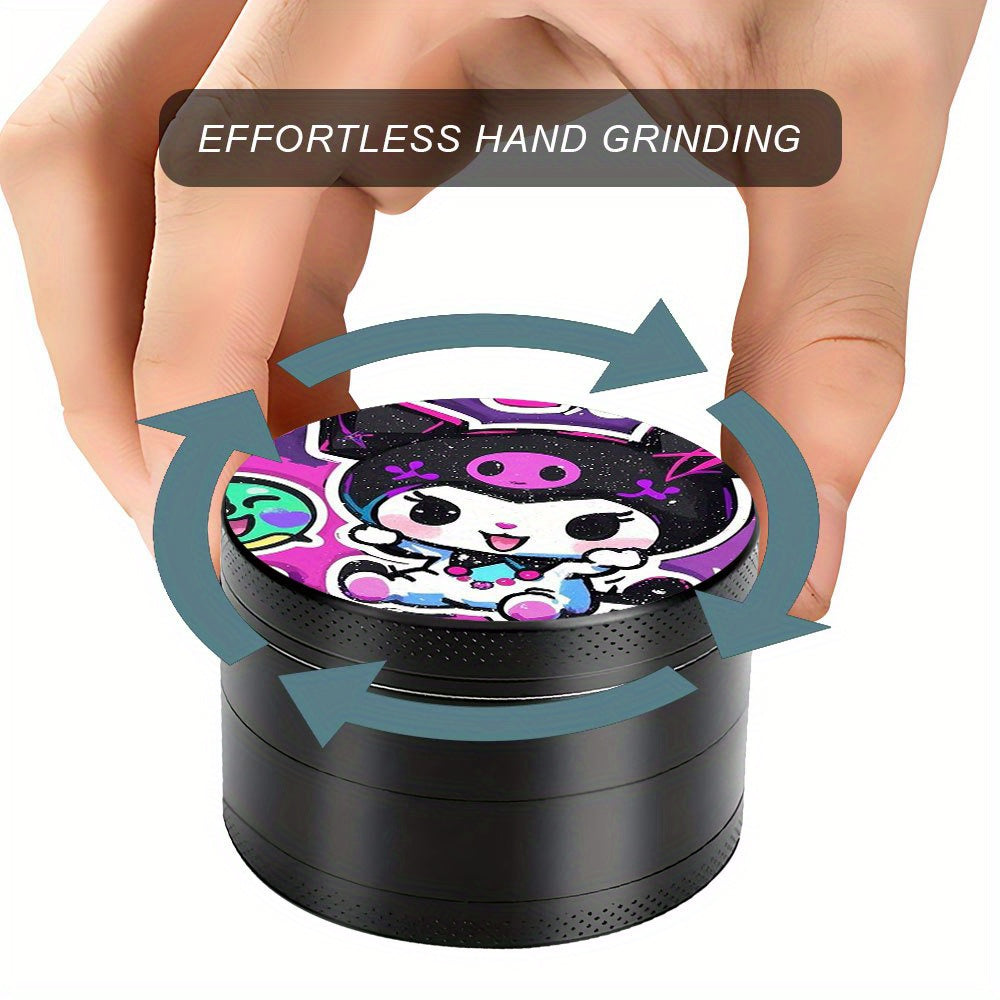 Grinder Kuromi 4 Couches Zinc 50/63mm Manuel by LSDLBoutique.ch