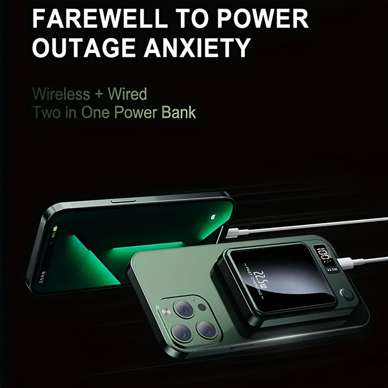 Batterie Externe Magnétique Pour iPhone 12 À 16 Power Bank Charge Magnétique Fiable Et Portable by LSDLBoutique.ch
