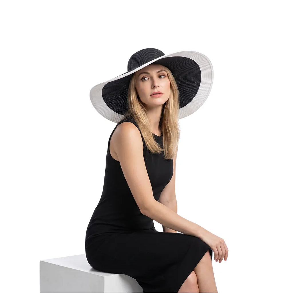 Chapeau de paille pliable à large bord – Lawliet A330