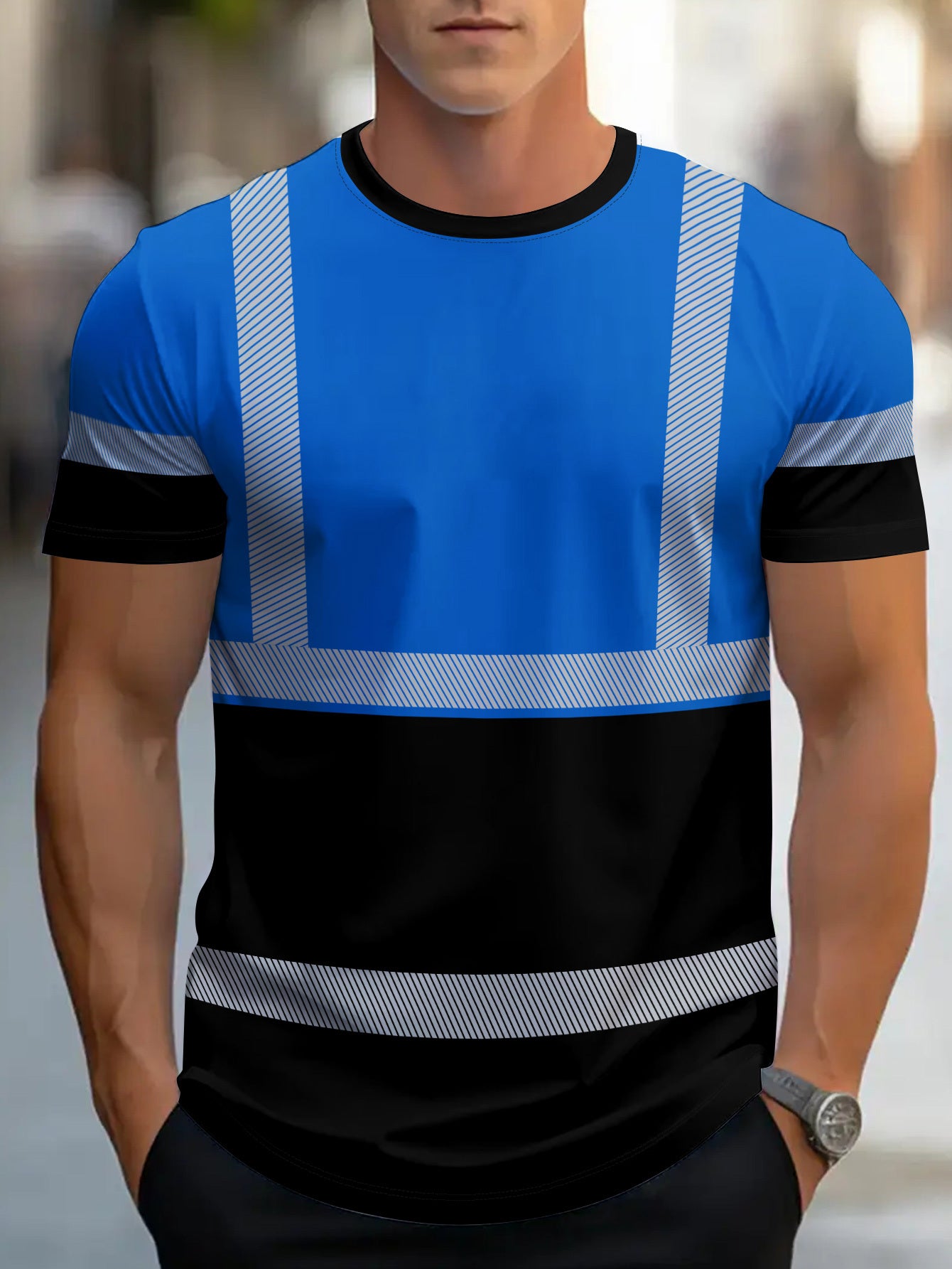 WorkPro – Lot de 3 T-Shirts de Travail Homme Respirants, Manches Courtes by LSDLBoutique.ch