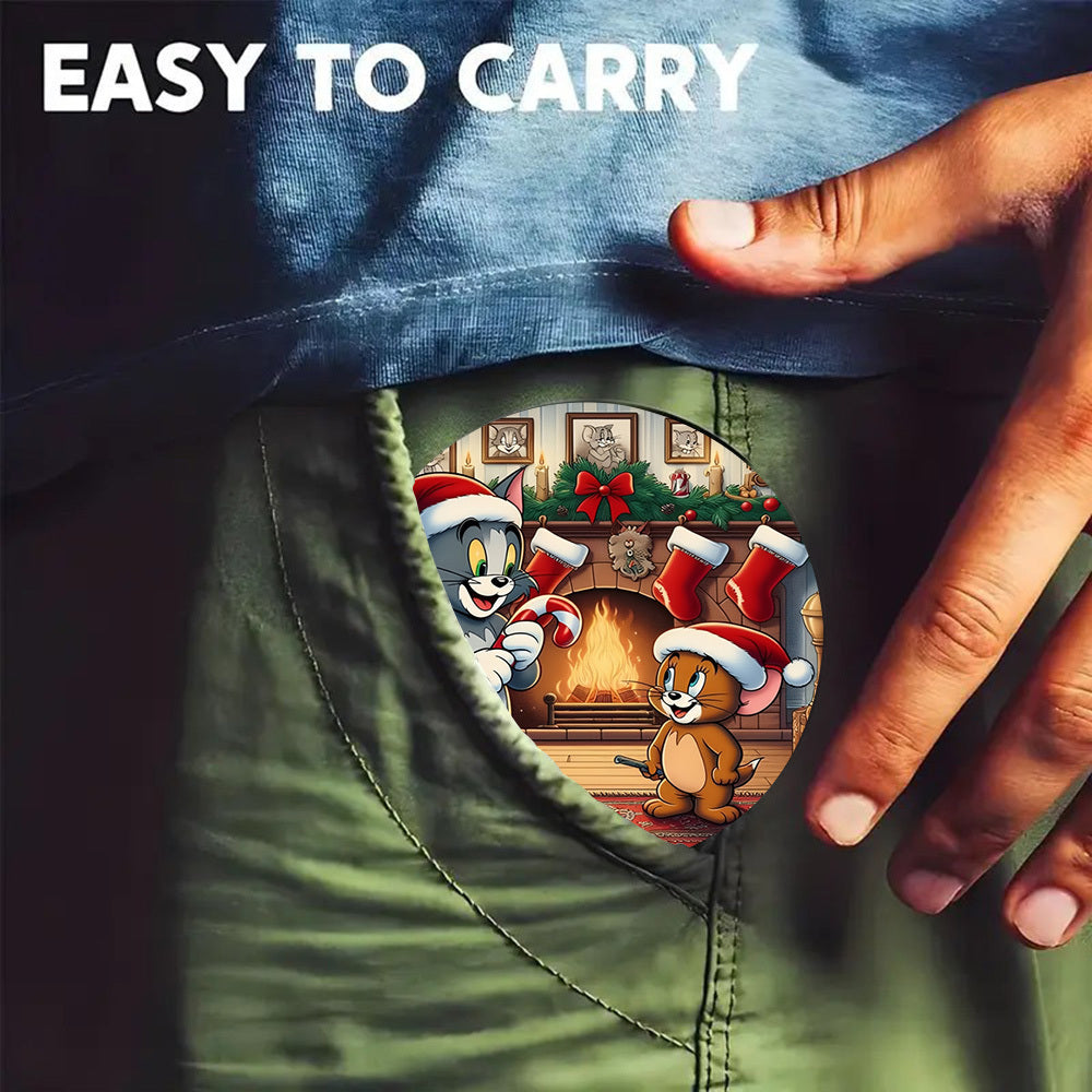 Grinder Tom & Jerry 4 Couches Zinc Manuel Portable by LSDLBoutique.ch