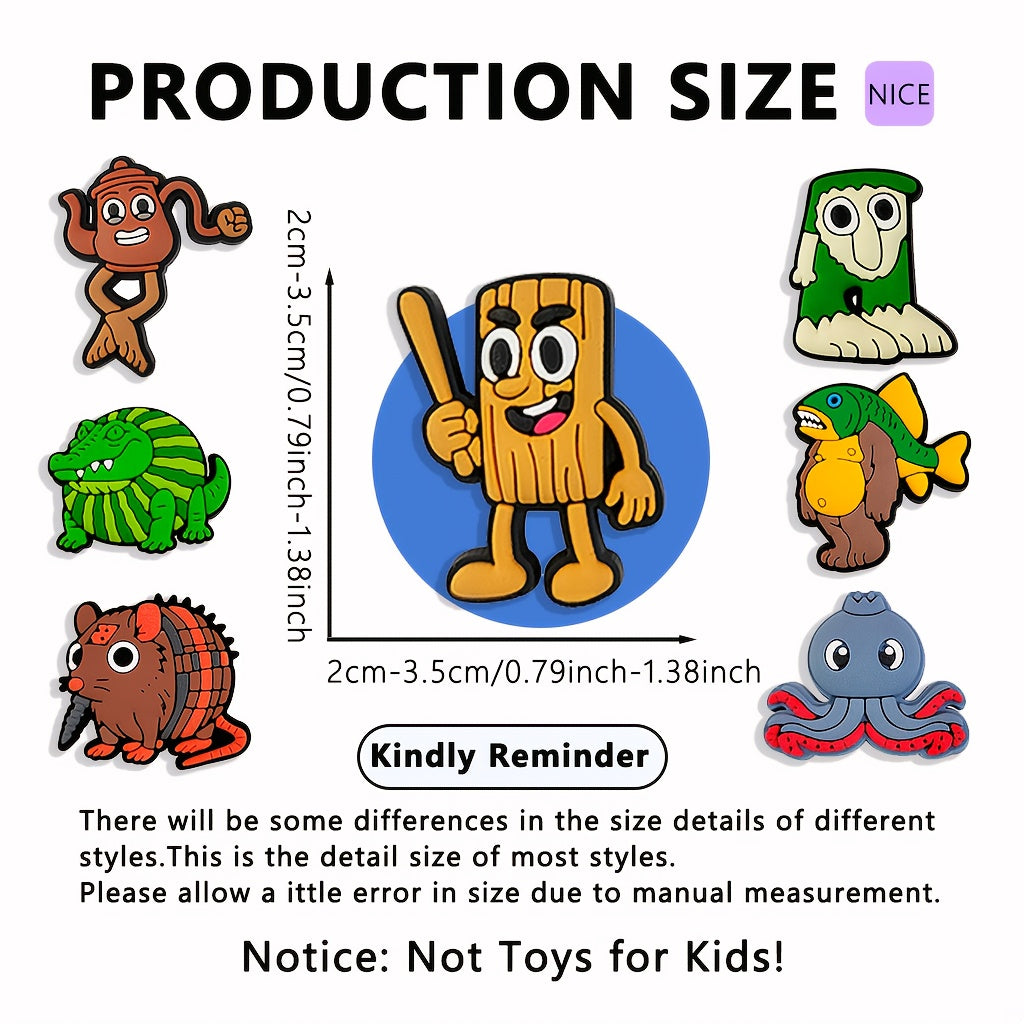 Coffret 16 Charms DIY – Design Italian Brainrot - Roblox by LSDLBoutique.ch