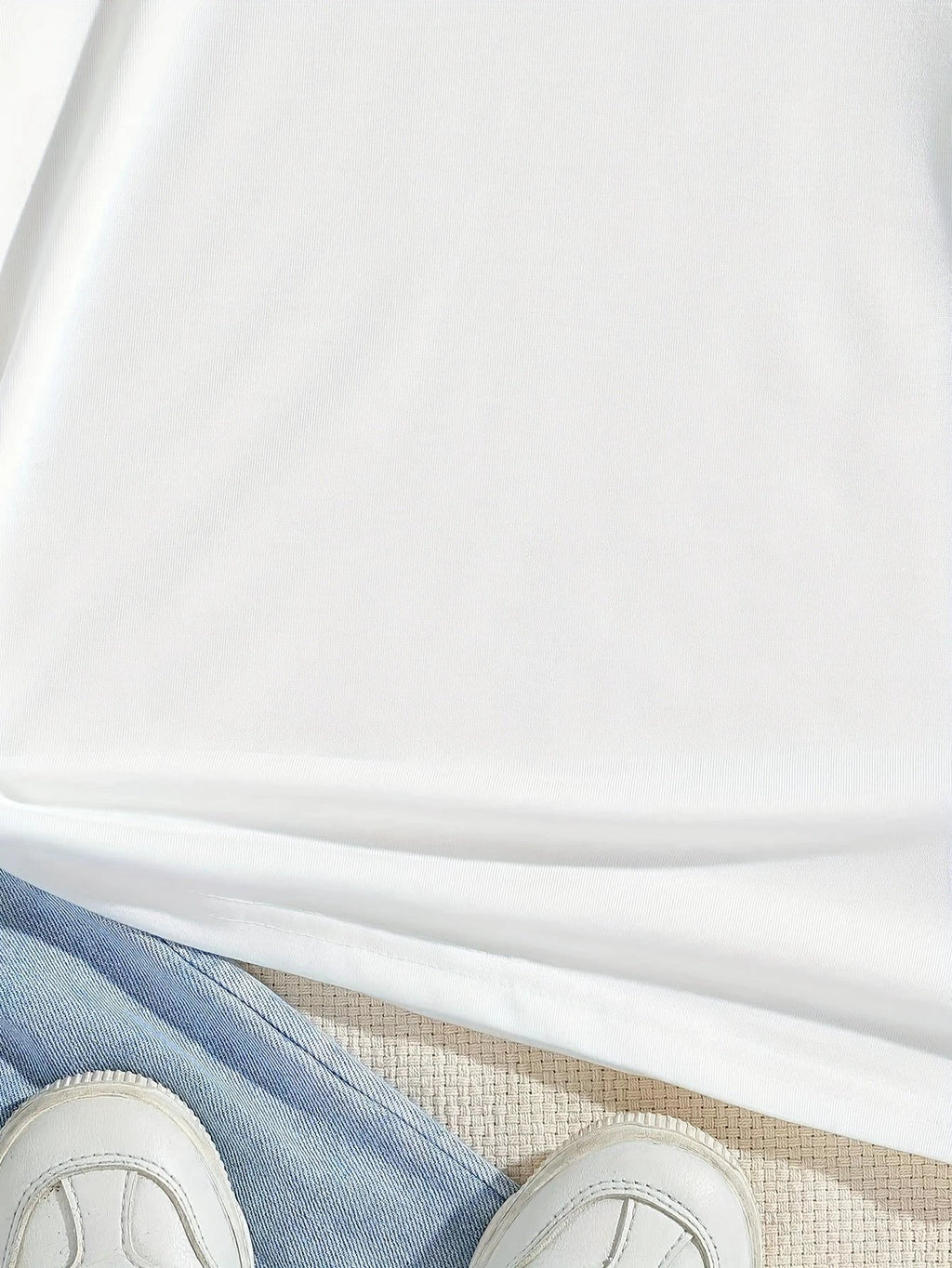 Set mit 5 Mädchen-T-Shirts aus Polyester mit Herzmuster, sommerlich-lässig-klassisch