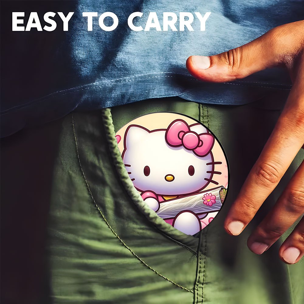 Grinder Hello Kitty 4 Couches Zinc 50/63mm Mignon by LSDLBoutique.ch