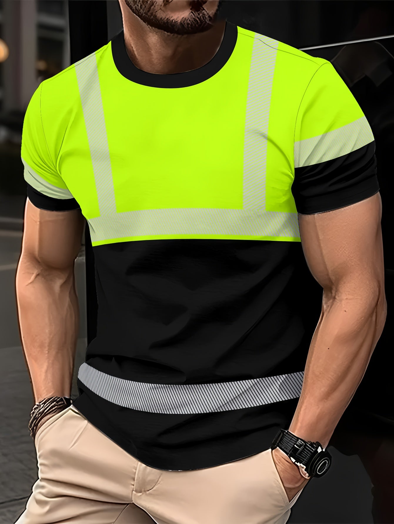 WorkPro – Lot de 3 T-Shirts de Travail Homme Respirants, Manches Courtes by LSDLBoutique.ch