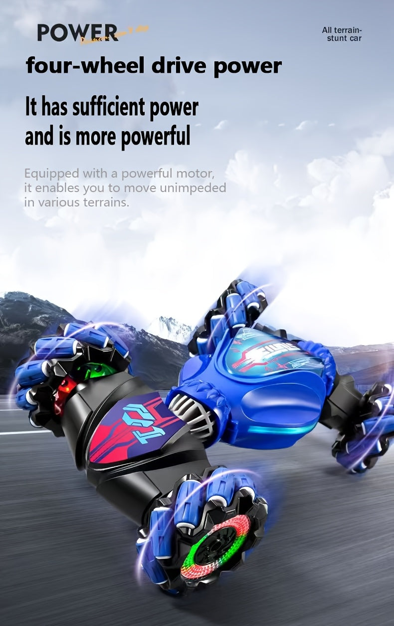 RoboClimb – Voiture Télécommandée 4x4 Métal à Détection de Gestes, Rechargeable by LSDLBoutique.ch