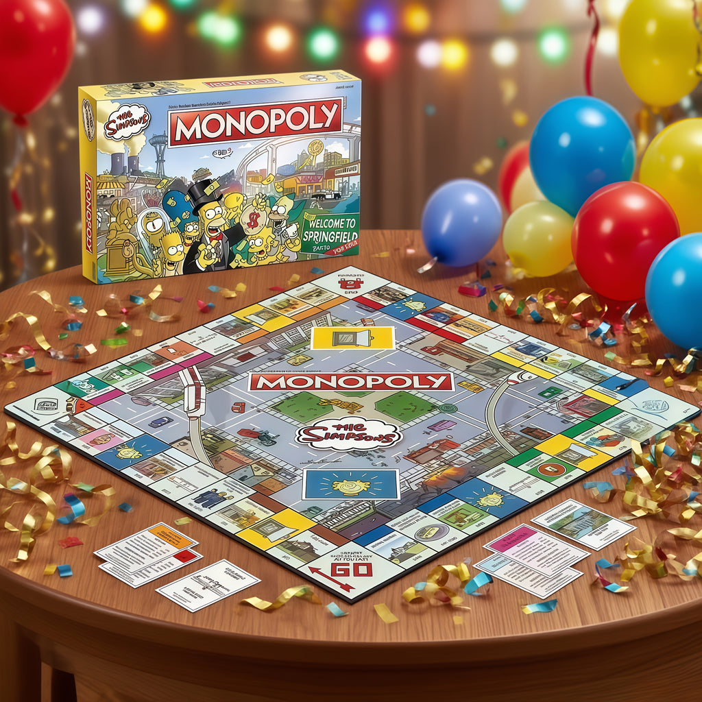 Monopoly Simpsons – Le Jeu Culte en Version Springfield by LSDLBoutique.ch