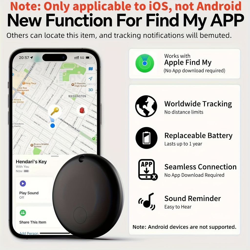 Collier GPS iOS Pour Animaux Avec Suivi Temps Réel Anti Perte Compact Léger Robuste Résistant by LSDLBoutique.ch