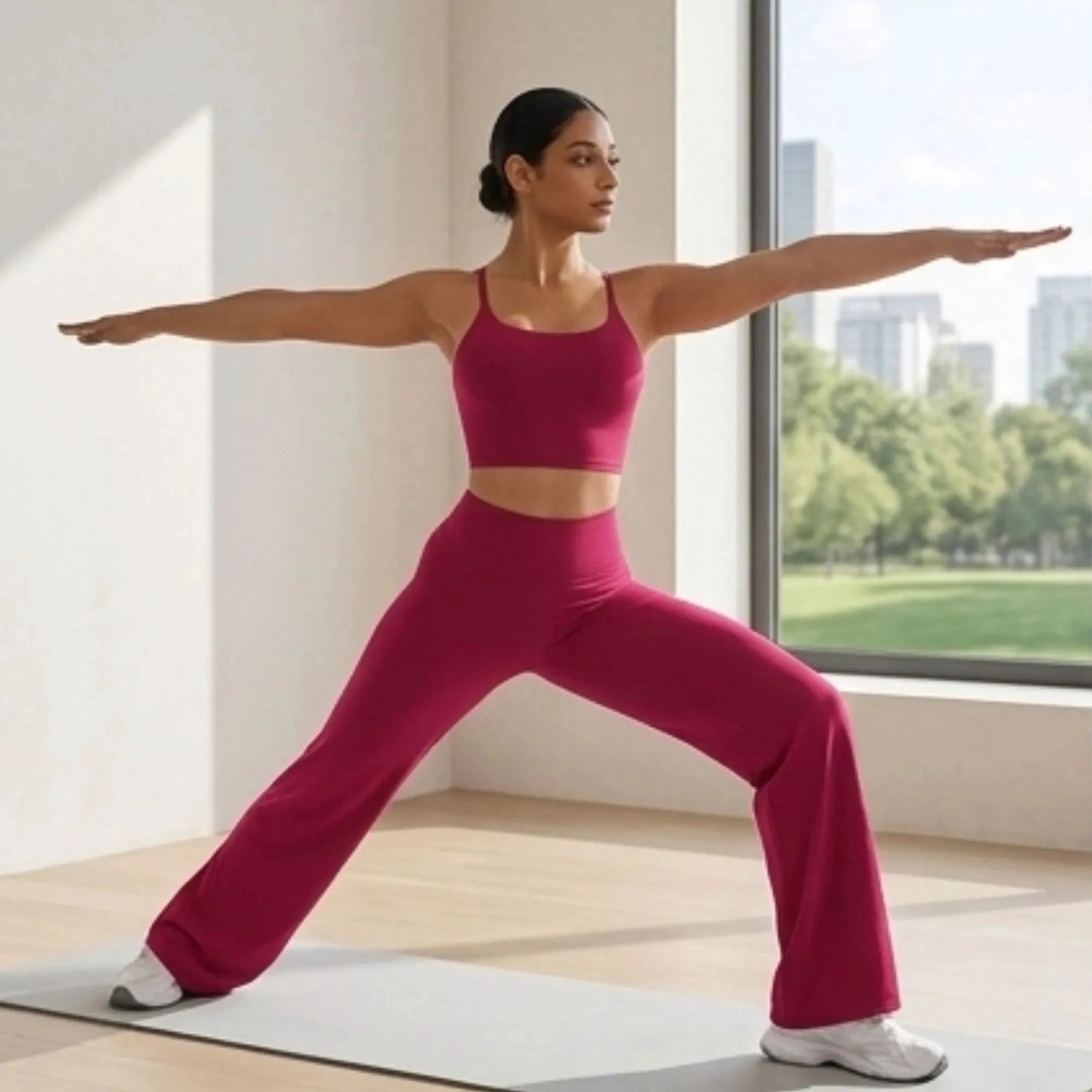 Ensemble Sport Femme – Dos Nu et Pantalon Taille Haute - LSDLBoutique