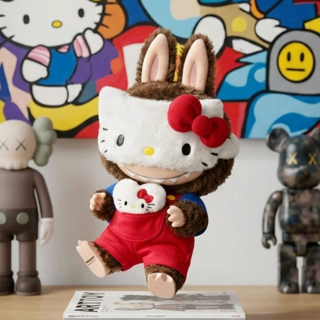 POP MART - Labubu Hello Kitty – Peluche Vinyle 38 cm - LSDLBoutique