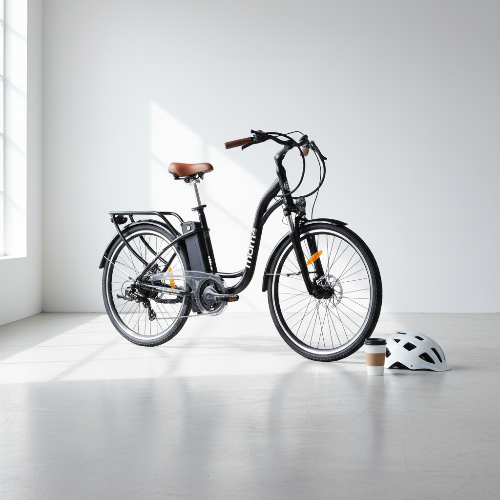 Elektrisches Stadtfahrrad 26" Shimano 7-Gang Scheibenbremsen – E.26.2