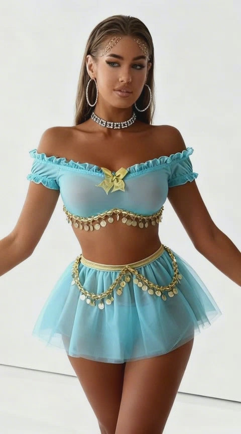 Léas Geheimnisse Türkis Glitzer Feen-Set