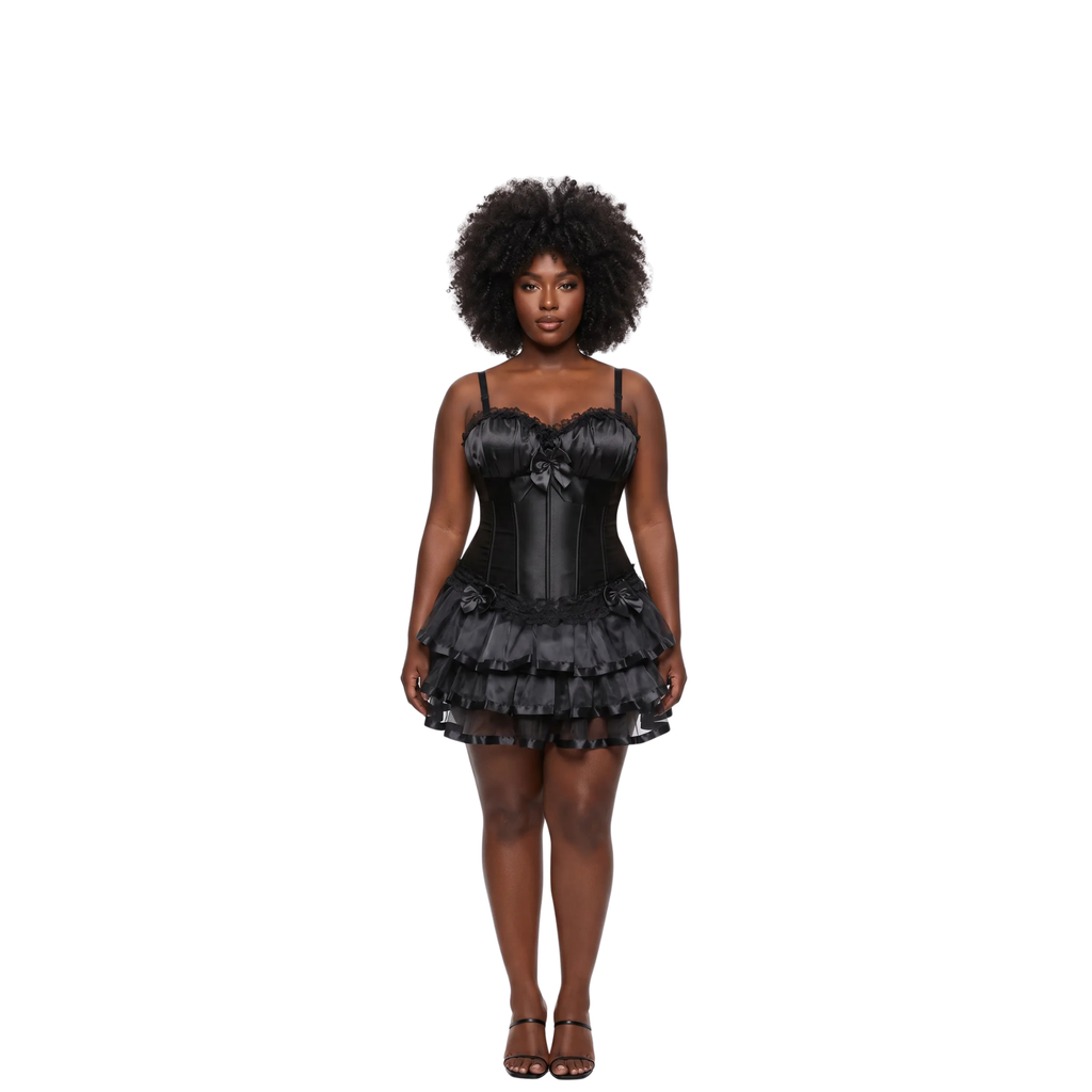 Korsettkleid mit Trägern und Rock – Auch in Großen Größen erhältlich